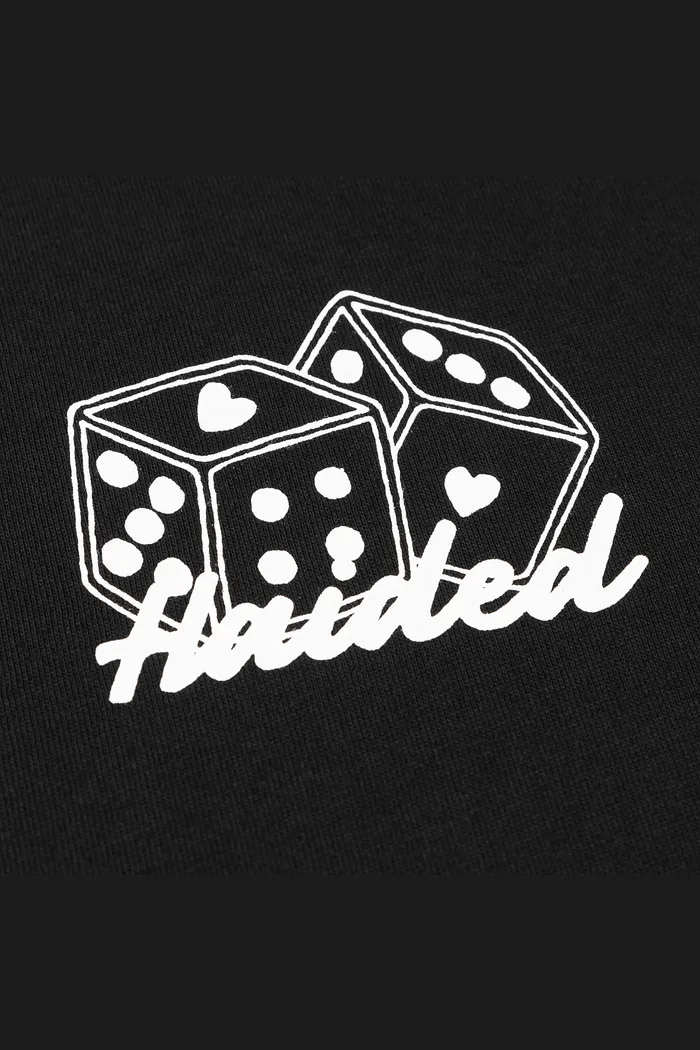 Футболка HAIDED "DICE RLXD TEE" черная