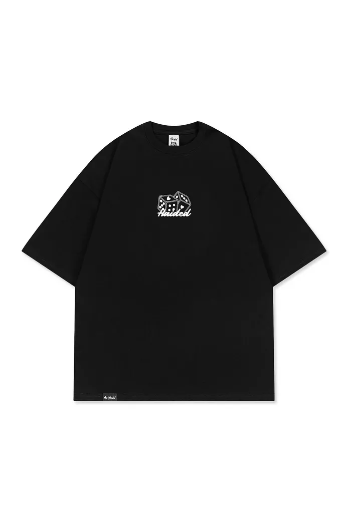Футболка HAIDED "DICE RLXD TEE" черная
