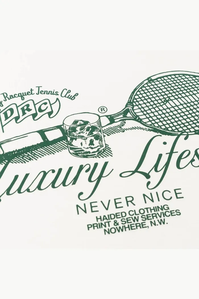 Футболка Haided "DUSTY RACQUET RLXD HW TEE" ecru