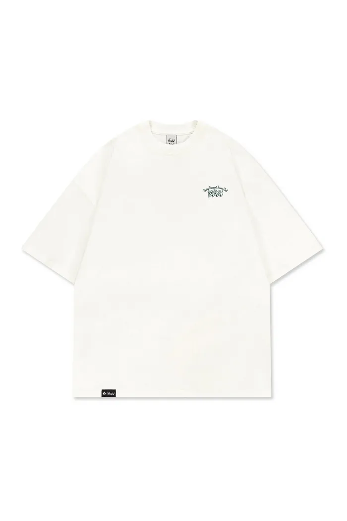 Футболка Haided "DUSTY RACQUET RLXD HW TEE" ecru