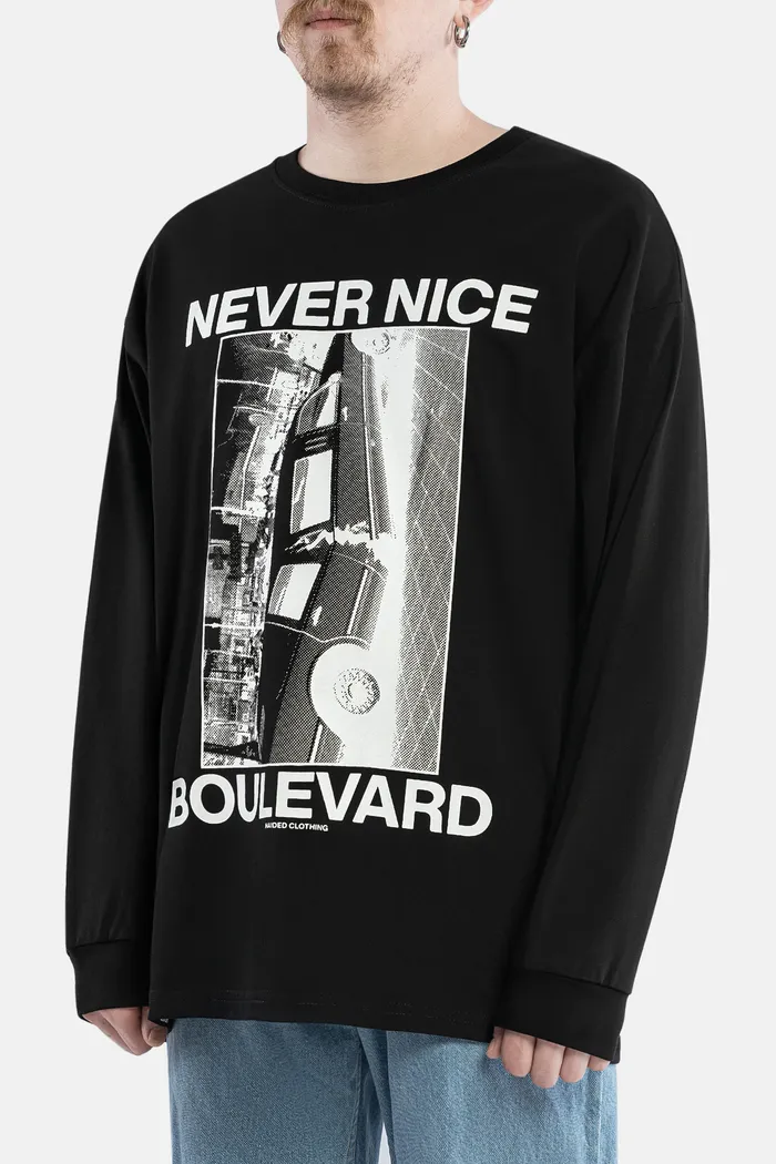 Лонгслив HAIDED "LIMO RLXD LS TEE"