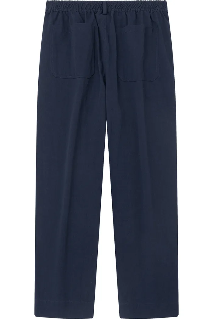 Брюки YMKASHIX Puff Office темно-синий