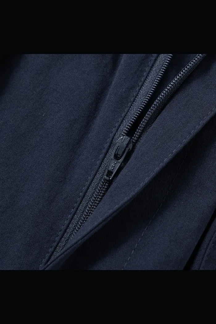 Брюки YMKASHIX Puff Office темно-синий