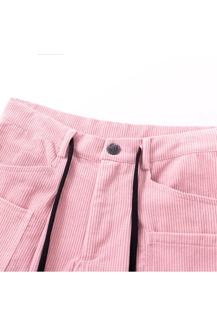 Брюки YMKASHIX velvet 2 светло-розовые