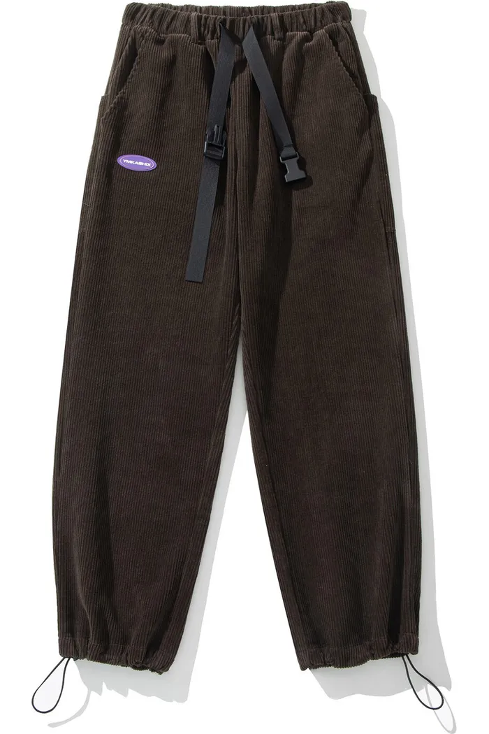 Брюки YMKASHIX velvet 3 темно-коричневые