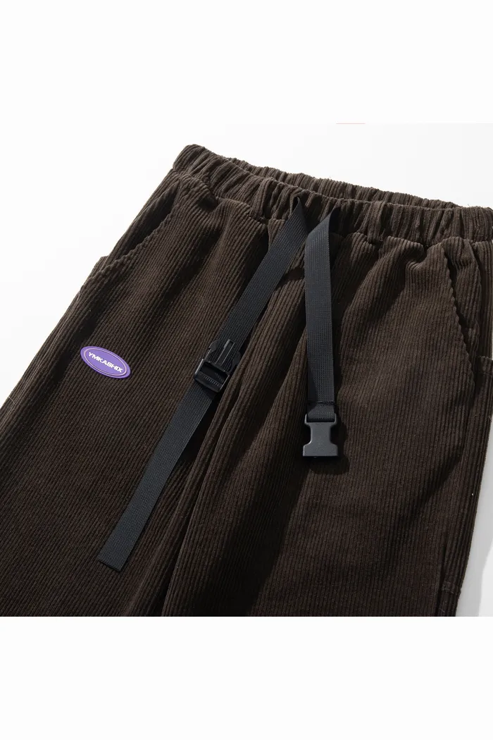 Брюки YMKASHIX velvet 3 темно-коричневые