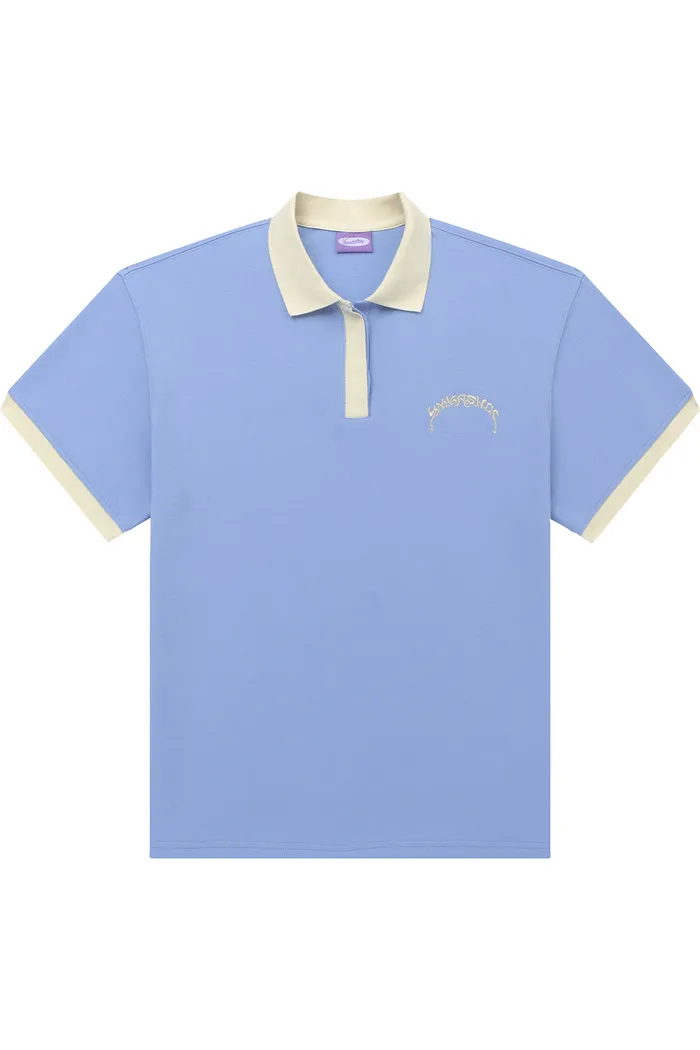 Футболка Поло YMKASHIX Puff голубое
