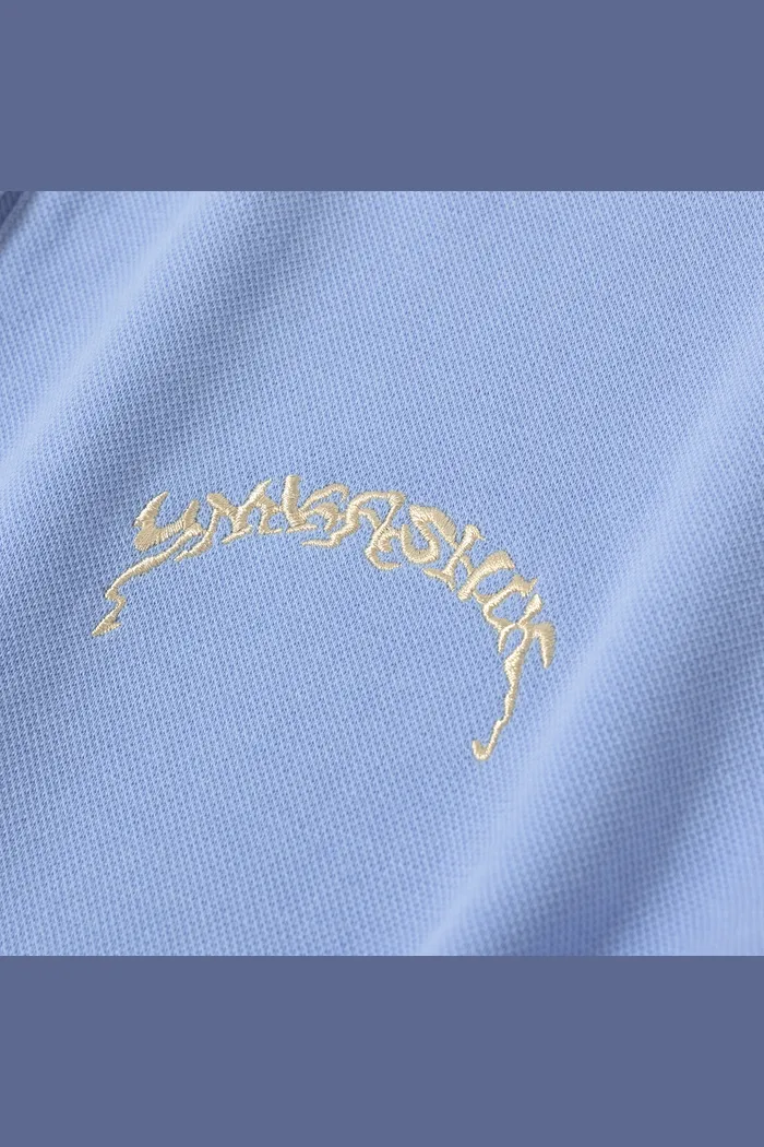 Футболка Поло YMKASHIX Puff голубое