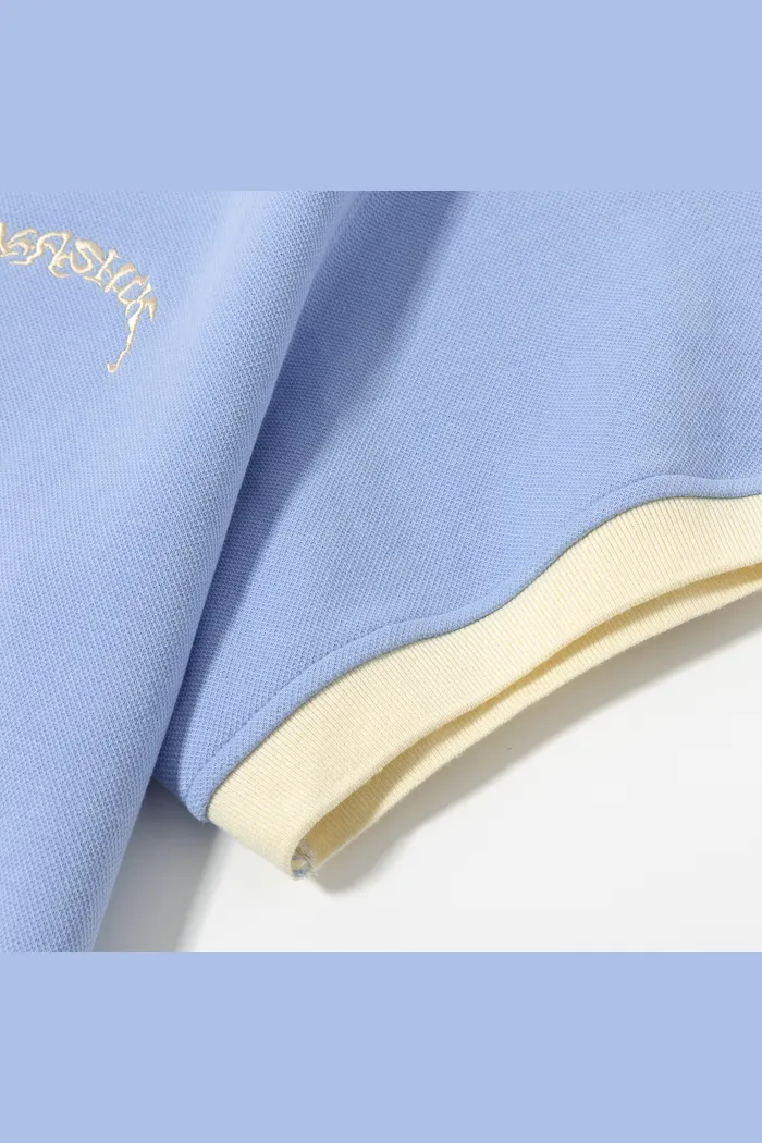 Футболка Поло YMKASHIX Puff голубое