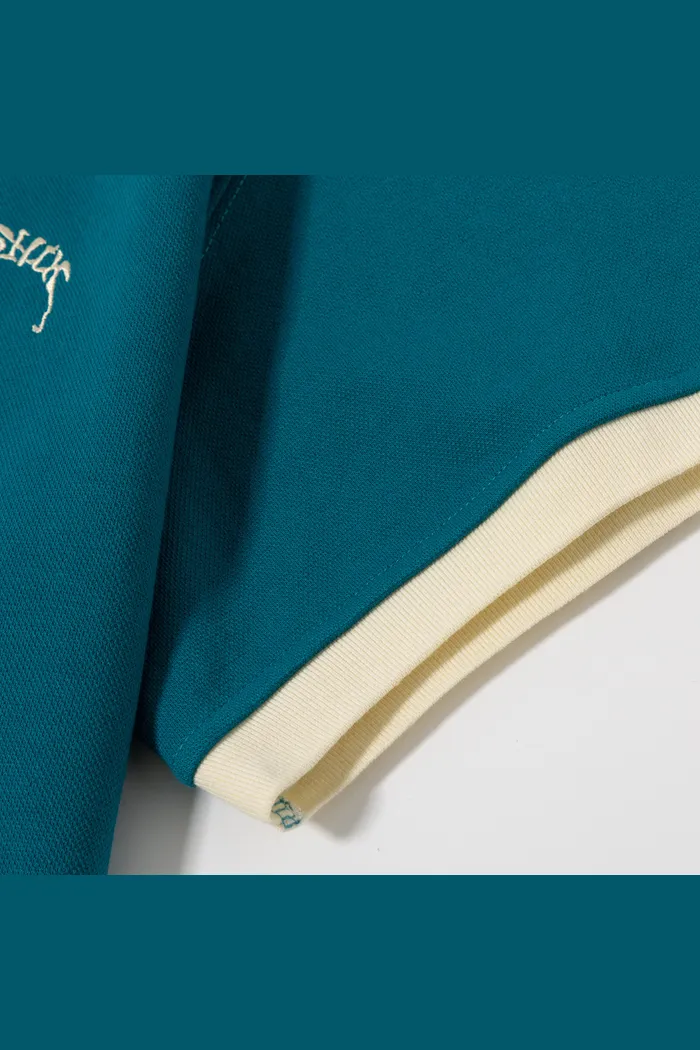 Футболка Поло YMKASHIX Puff изумрудная