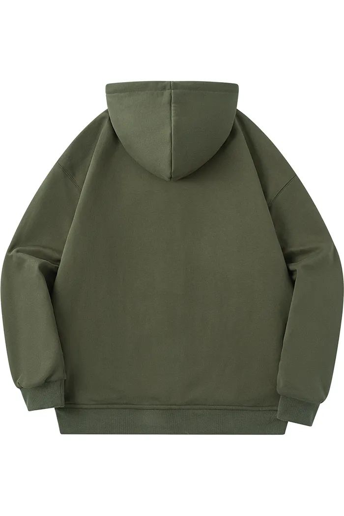 Зип Худи YMKASHIX HTF темно-зеленый