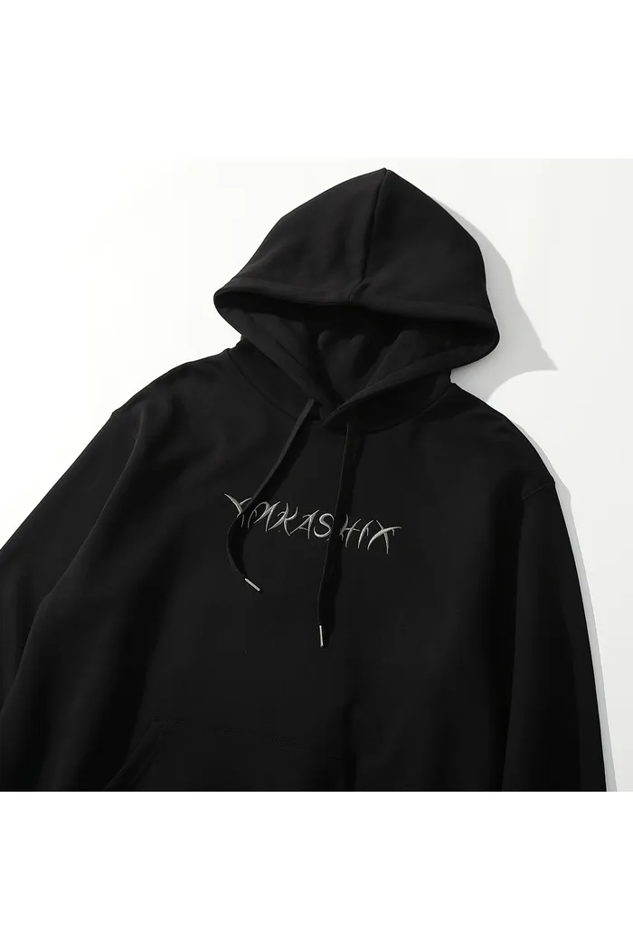 Худи YMKASHIX Hellcome Firedise черное