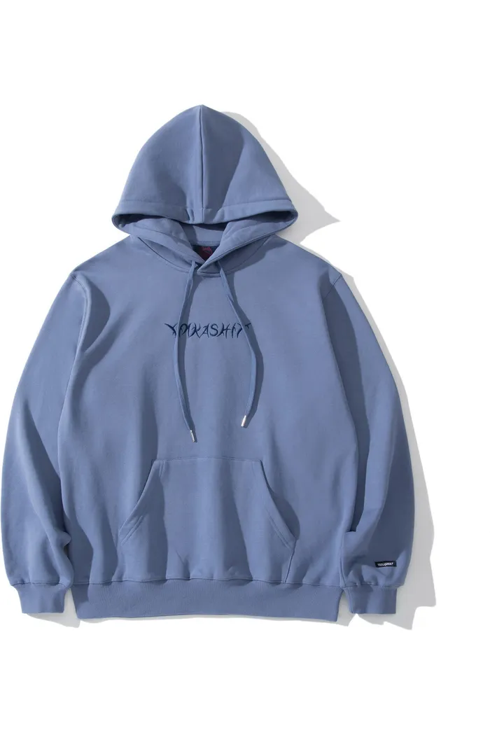 Худи YMKASHIX Hellcome Firedise серо-синий