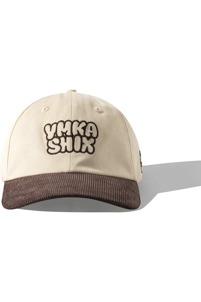 Кепка YMKASHIX Block Graffiti Logo коричневая