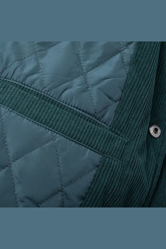 Куртка YMKASHIX Puff Velvet изумрудный