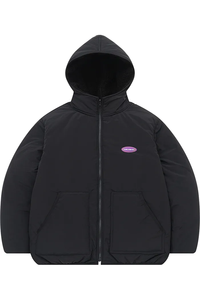 Куртка YMKASHIX двухсторонняя черная мужская