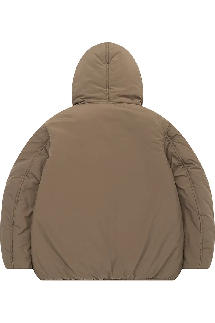 Куртка YMKASHIX двухсторонняя коричневая мужская