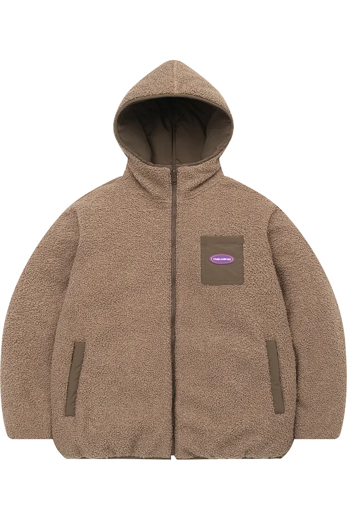 Куртка YMKASHIX двухсторонняя коричневая мужская