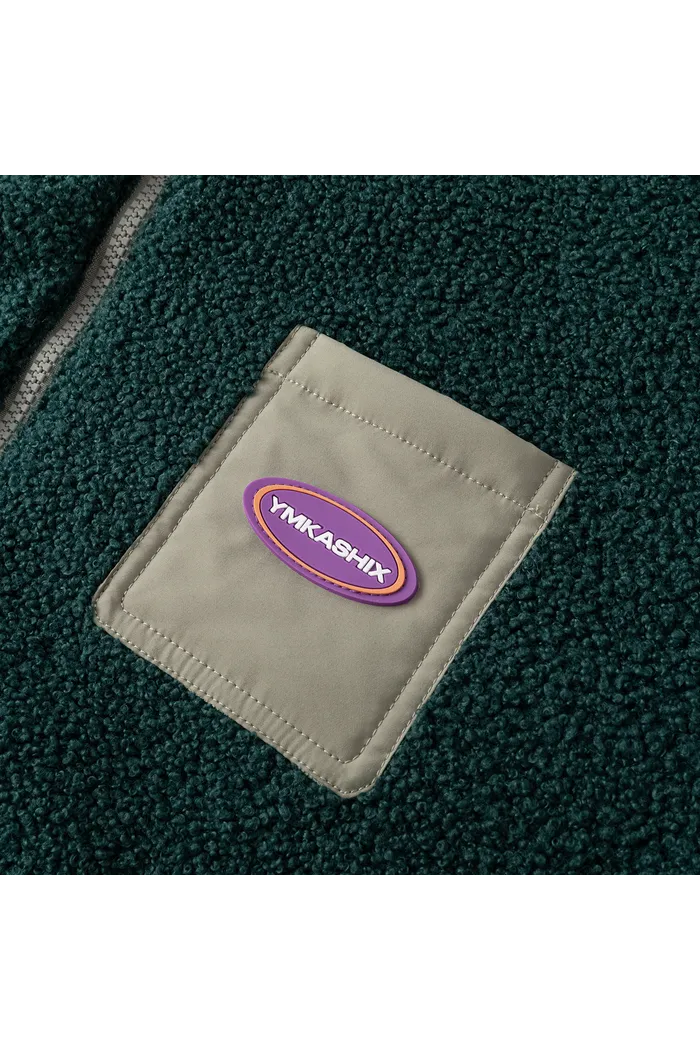 Куртка YMKASHIX двухсторонняя зеленая мужская