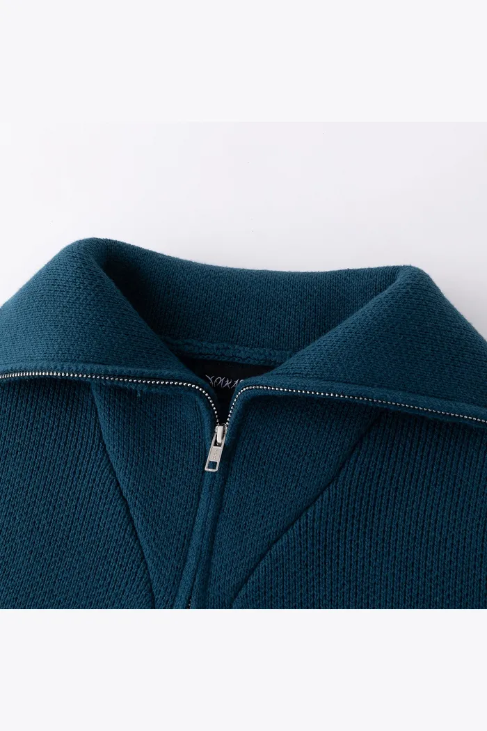 Пуловер YMKASHIX Delta Star Zip изумрудный