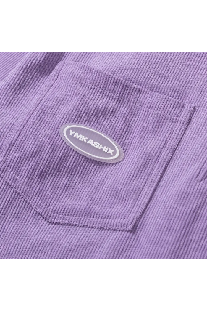 Рубашка YMKASHIX Velvet фиолетовый