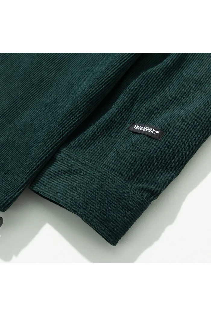 Рубашка YMKASHIX Velvet темно-зеленый