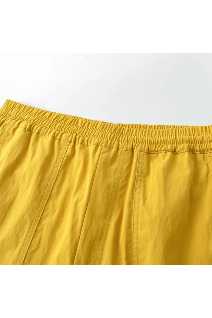 Шорты YMKASHIX Puff желтые