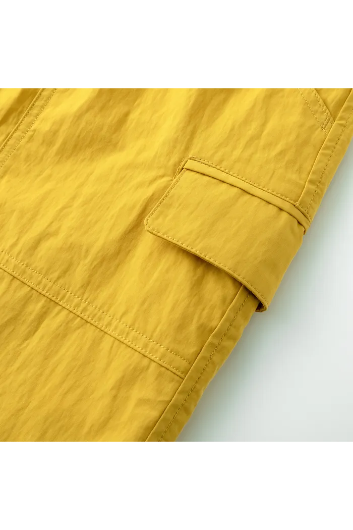 Шорты YMKASHIX Puff желтые