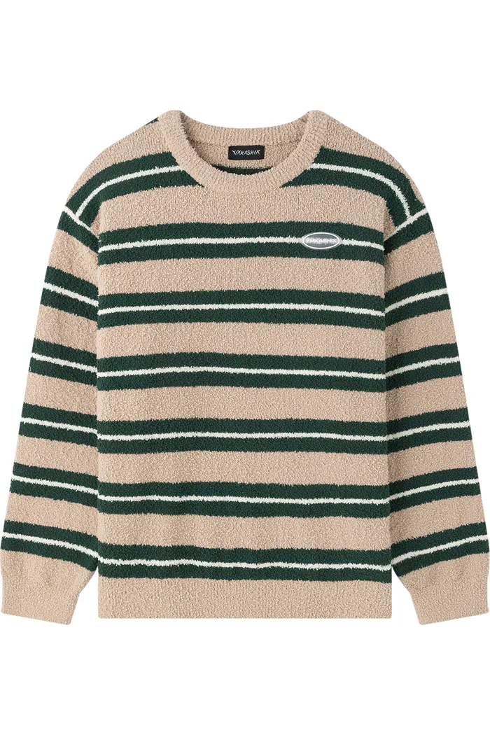 Свитер YMKASHIX Soft Strips песочный