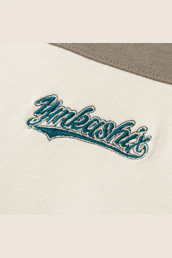 Свитшот YMKASHIX Four Stripes песоч/беж/зел/сер