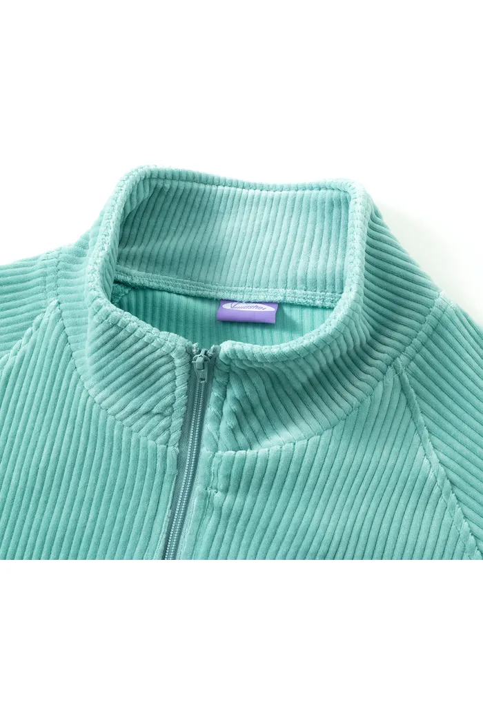 Свитшот велюровый YMKASHIX Puff фисташковый