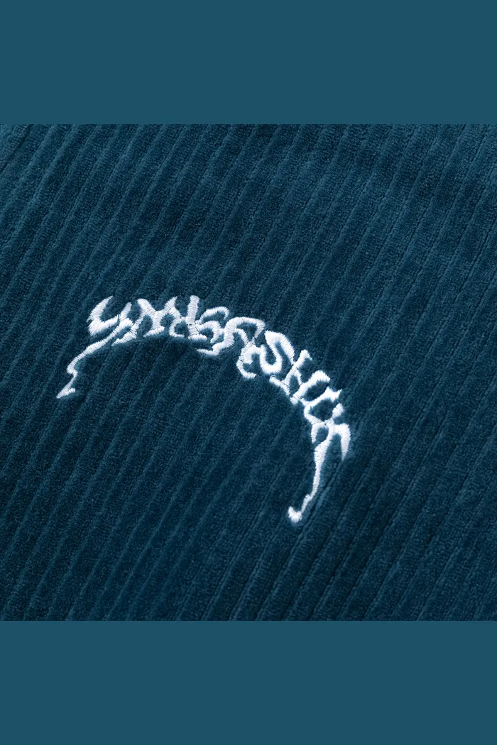 Свитшот велюровый YMKASHIX Puff темно-синий