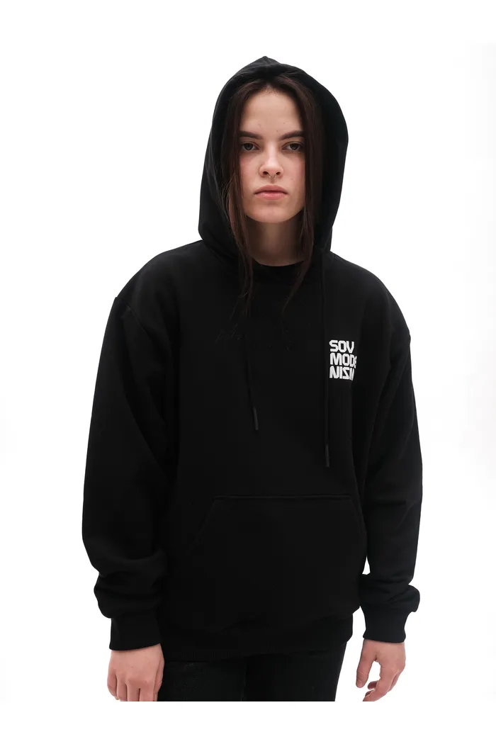 Худи Москва черное