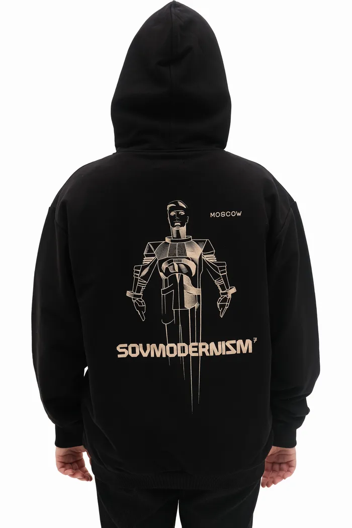 Худи Москва черное
