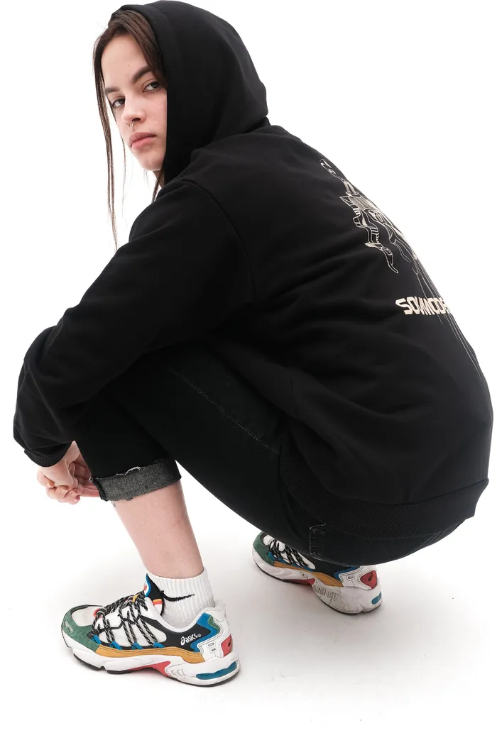 Худи Москва черное