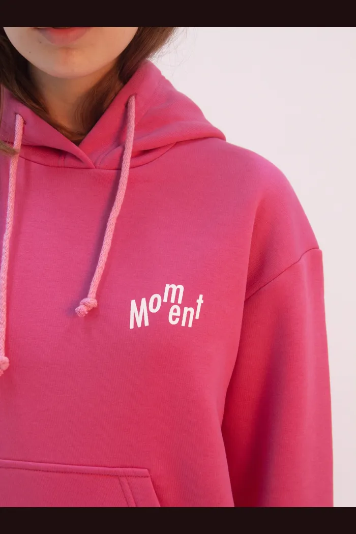 Худи Moment W Pink 