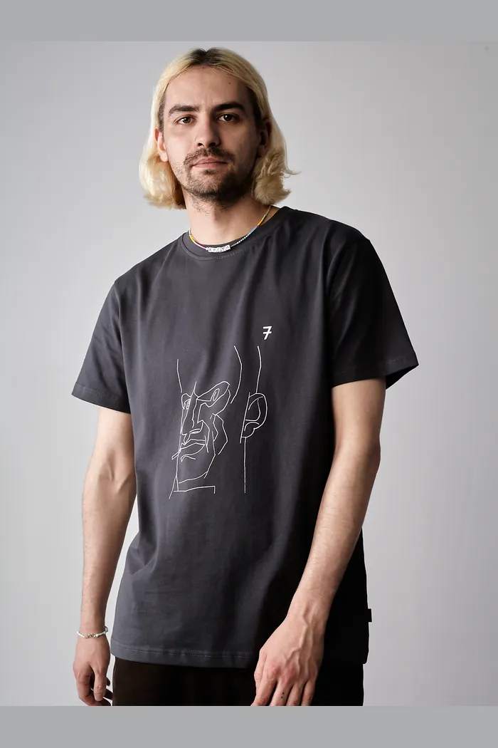 Футболка Маяковский серая