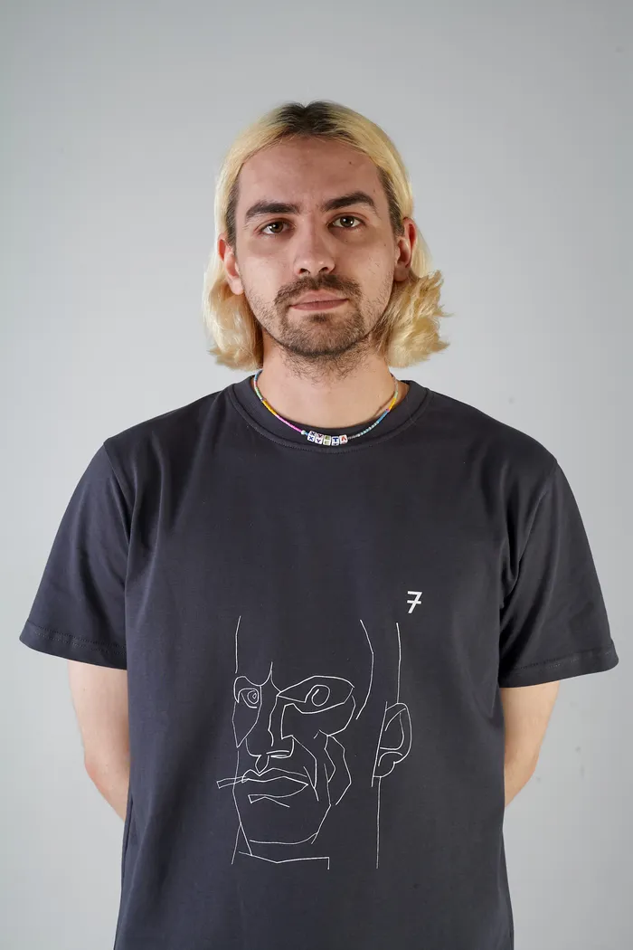 Футболка Маяковский серая