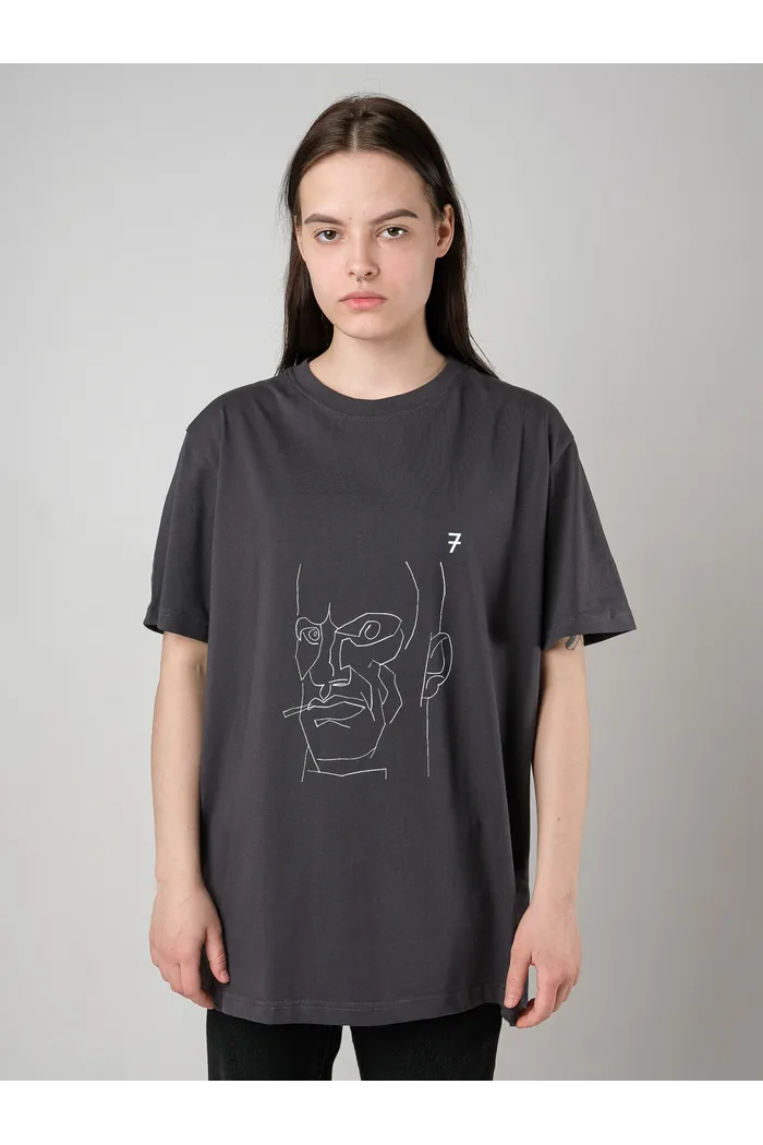 Футболка Маяковский серая