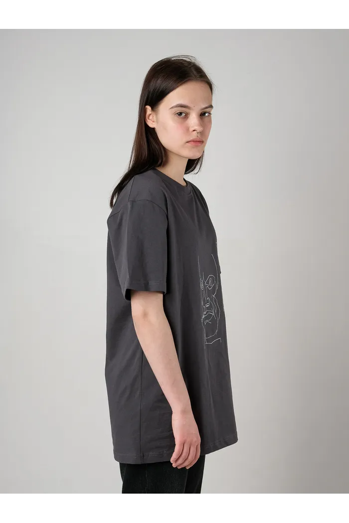 Футболка Маяковский серая