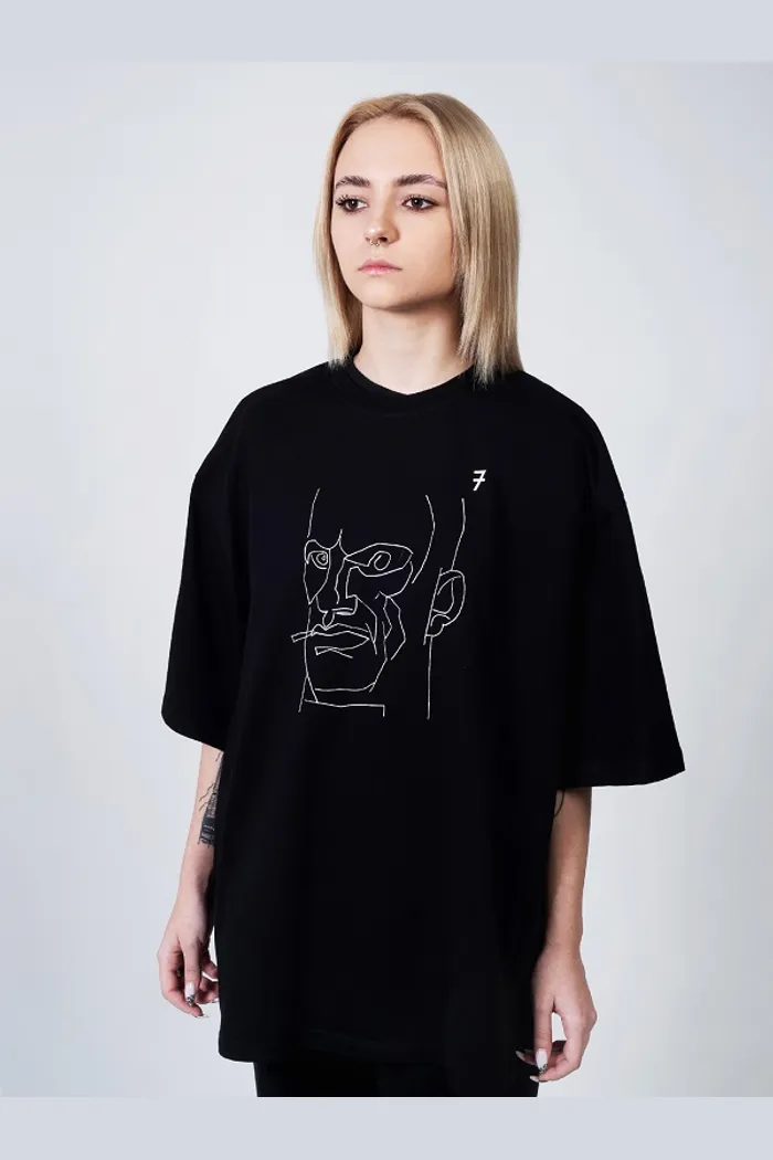 Футболка "Маяковский" man черная