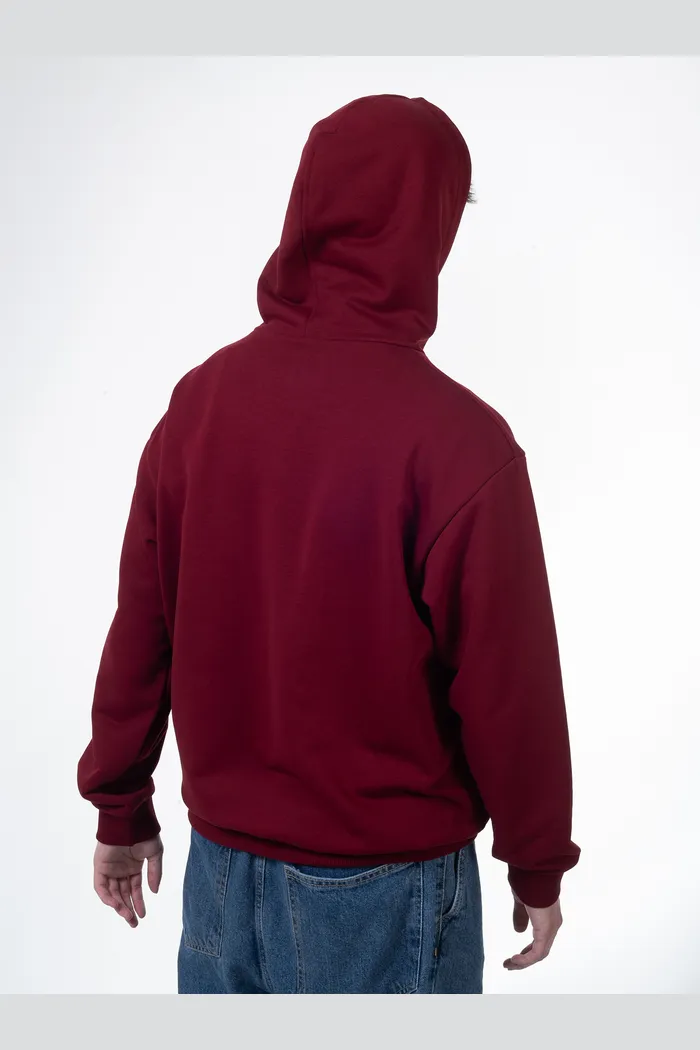 Худи с капюшоном 9000 LOOP unisex ruby 