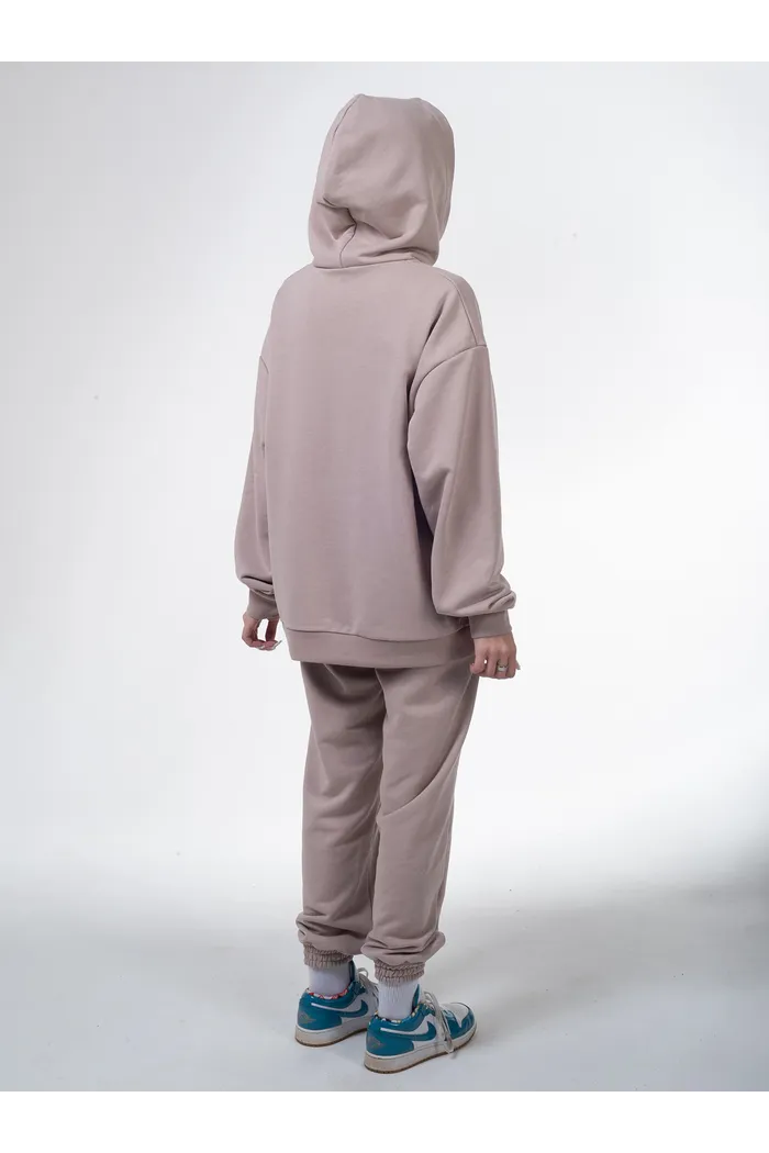 Худи с капюшоном 9004 W LOOP lt.beige OS