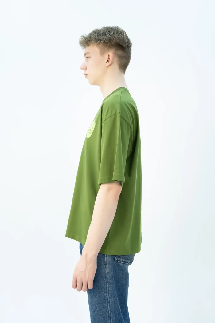 Футболка Paint Square green