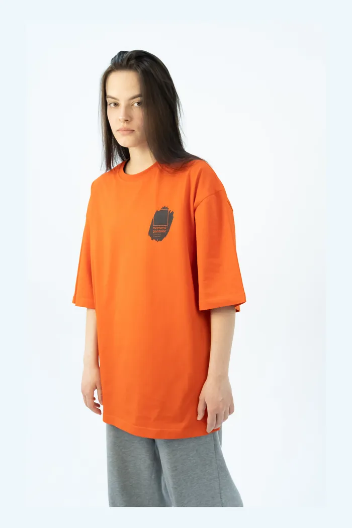 Футболка Paint Square red