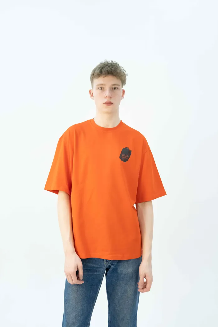 Футболка Paint Square red