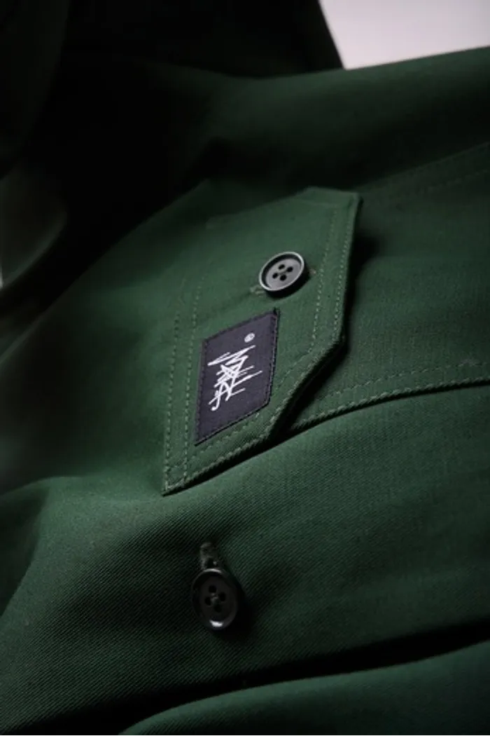 Рубашка RAAW изумрудная