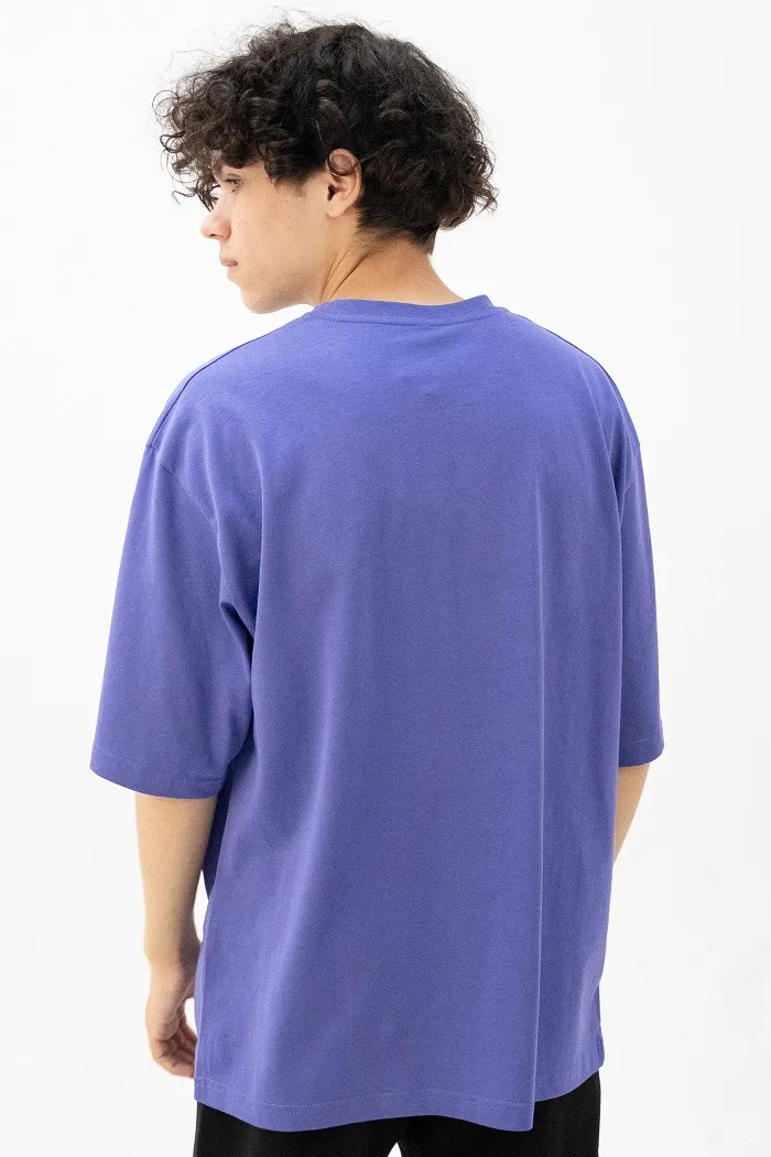 602 Very Peri Text lt.violet футболка OS