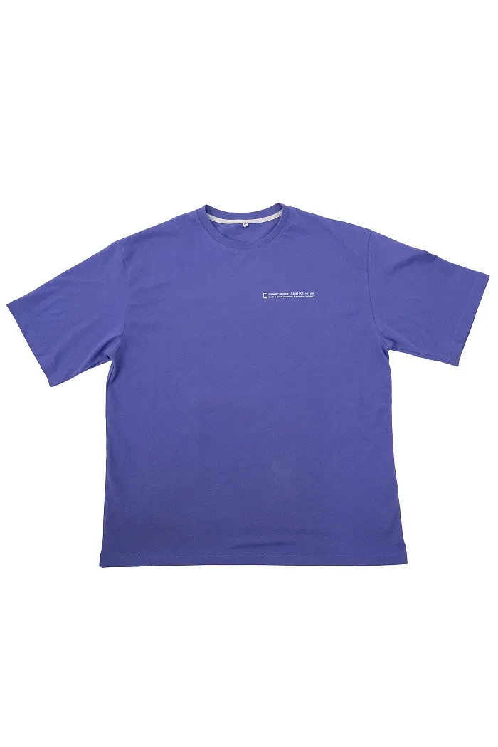 602 Very Peri Text lt.violet футболка OS