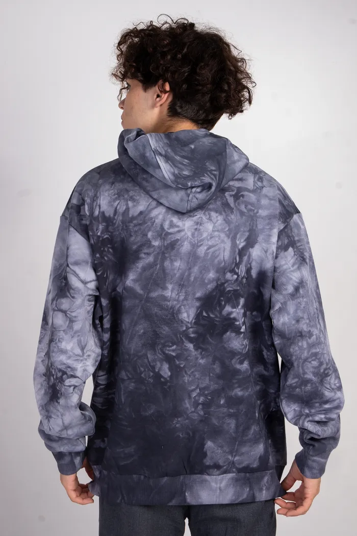 Толстовка с кап. Tie Dye Hidric 4 gray man